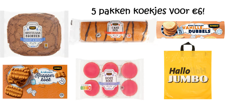Koekjesactie JWB 8 tm 28 oktober