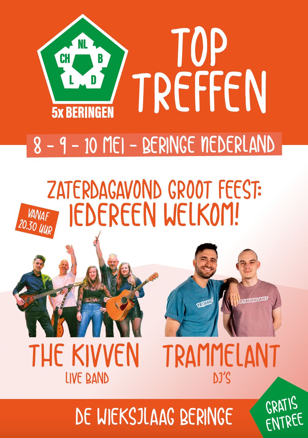 Feestavond toptreffen
